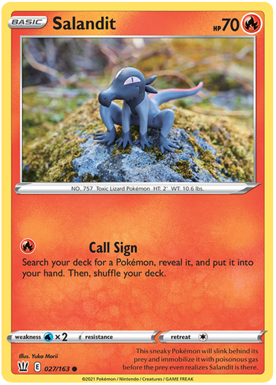 Salandit (027/163) [Sword & Shield: Battle Styles] | KingTCG.ca