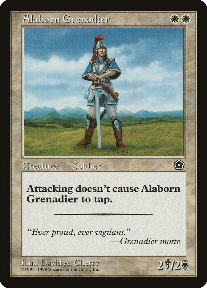 Alaborn Grenadier [Portal Second Age] | KingTCG.ca