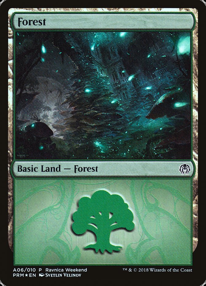 Forest - Golgari (A06) [GRN Ravnica Weekend] | KingTCG.ca