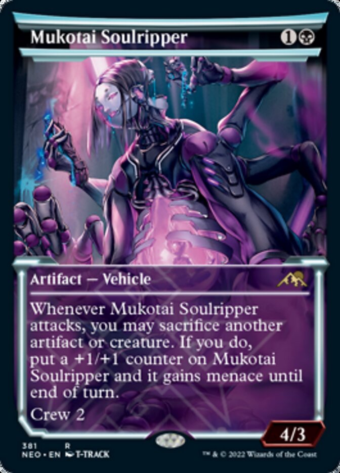 Mukotai Soulripper (Showcase Soft Glow) [Kamigawa: Neon Dynasty] | KingTCG.ca