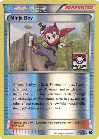 Ninja Boy (103/114) (League Promo) [XY: Steam Siege] | KingTCG.ca