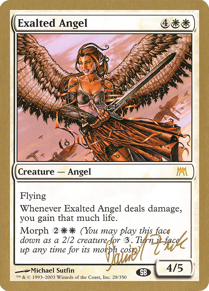 Exalted Angel (Daniel Zink) (SB) [World Championship Decks 2003] | KingTCG.ca