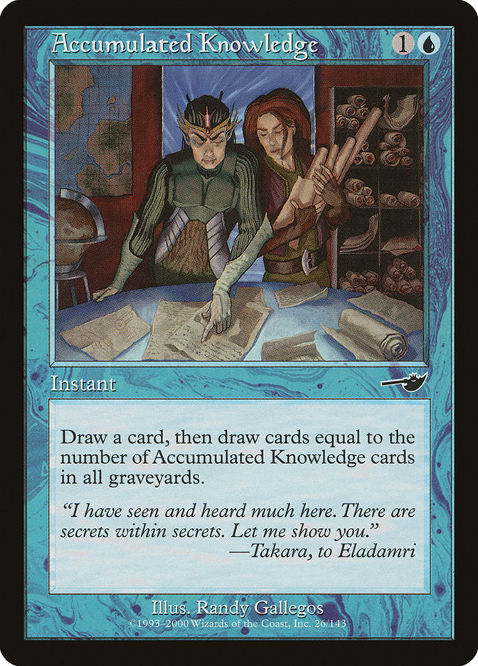 Accumulated Knowledge [Nemesis] | KingTCG.ca