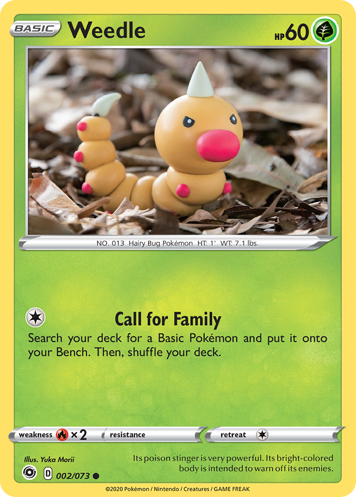 Weedle (2/073) [Sword & Shield: Champion's Path] | KingTCG.ca