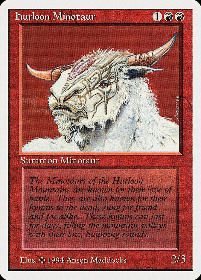 Hurloon Minotaur [Summer Magic / Edgar] | KingTCG.ca