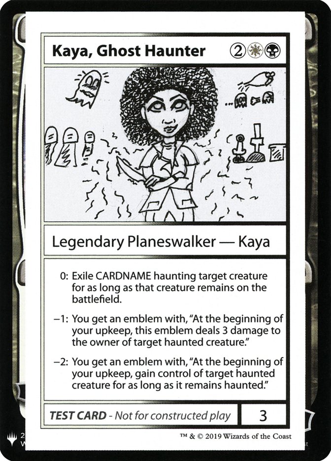 Kaya, Ghost Haunter [Mystery Booster Playtest Cards] | KingTCG.ca