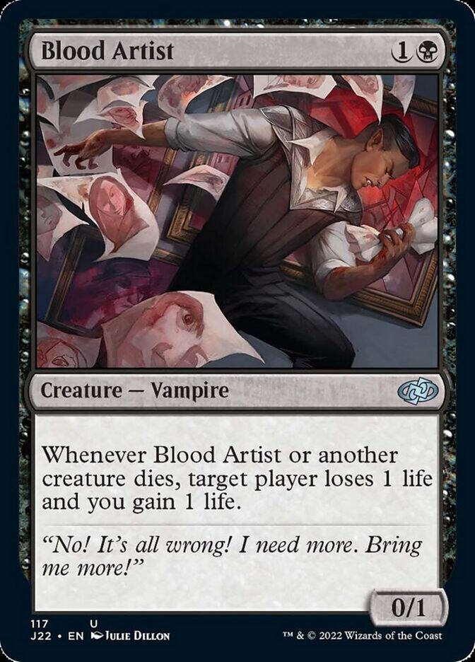 Blood Artist [Jumpstart 2022] | KingTCG.ca