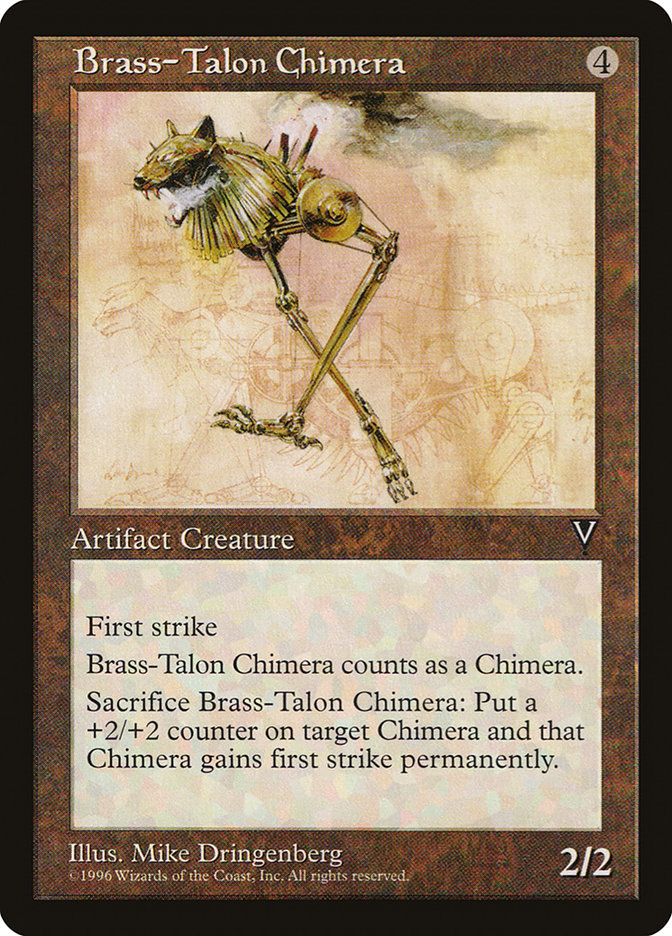 Brass-Talon Chimera [Visions] | KingTCG.ca