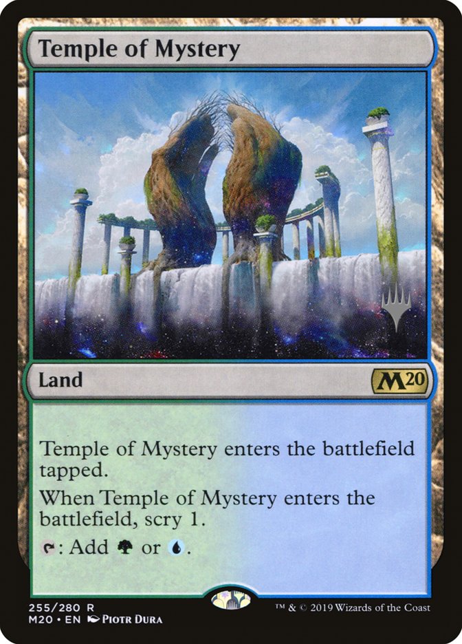 Temple of Mystery [Core Set 2020 Promos] | KingTCG.ca