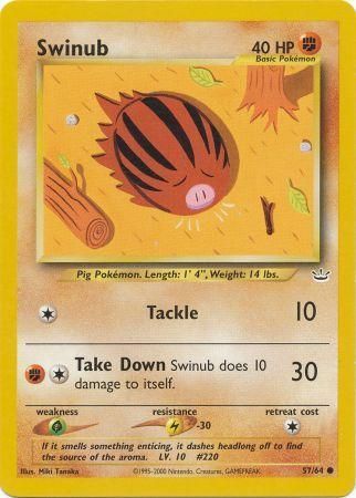 Swinub (57/64) [Neo Revelation] | KingTCG.ca