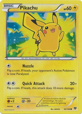 Pikachu (42/146) (2014 Movie Promo) [Miscellaneous Cards & Products] | KingTCG.ca