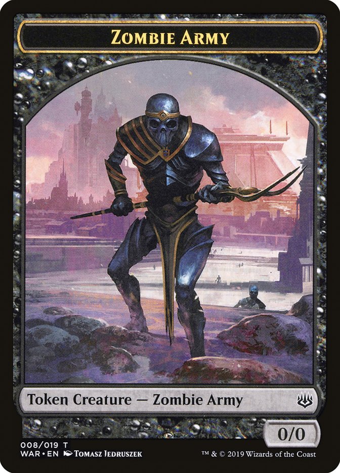 Zombie Army (008/019) [War of the Spark Tokens] | KingTCG.ca