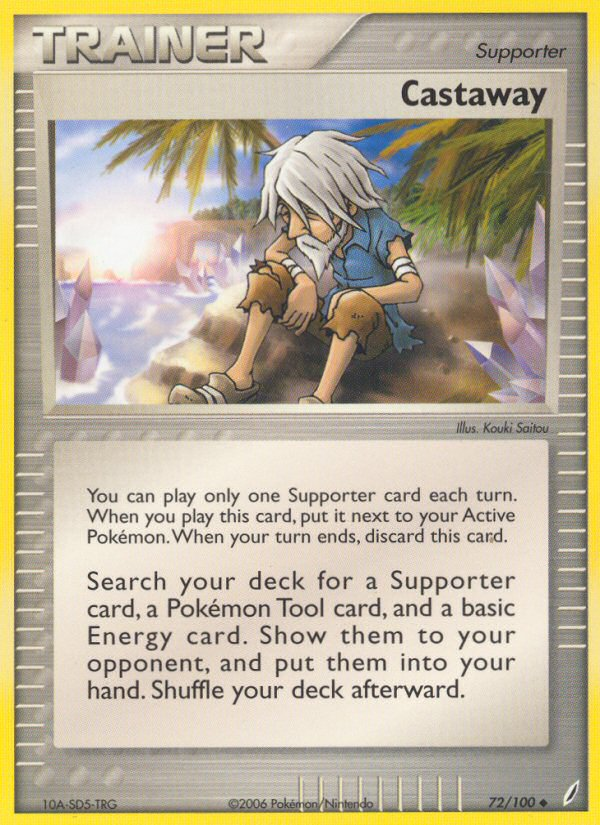 Castaway (72/100) [EX: Crystal Guardians] | KingTCG.ca