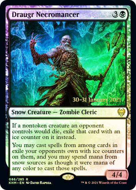 Draugr Necromancer  [Kaldheim Prerelease Promos] | KingTCG.ca