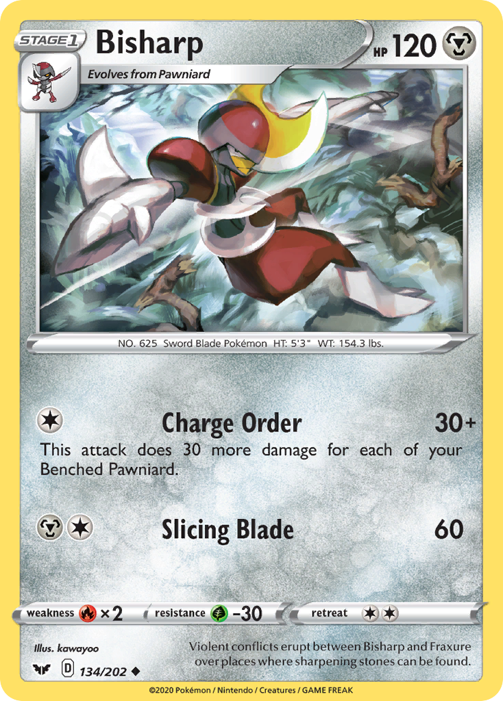 Bisharp (134/202) [Sword & Shield: Base Set] | KingTCG.ca