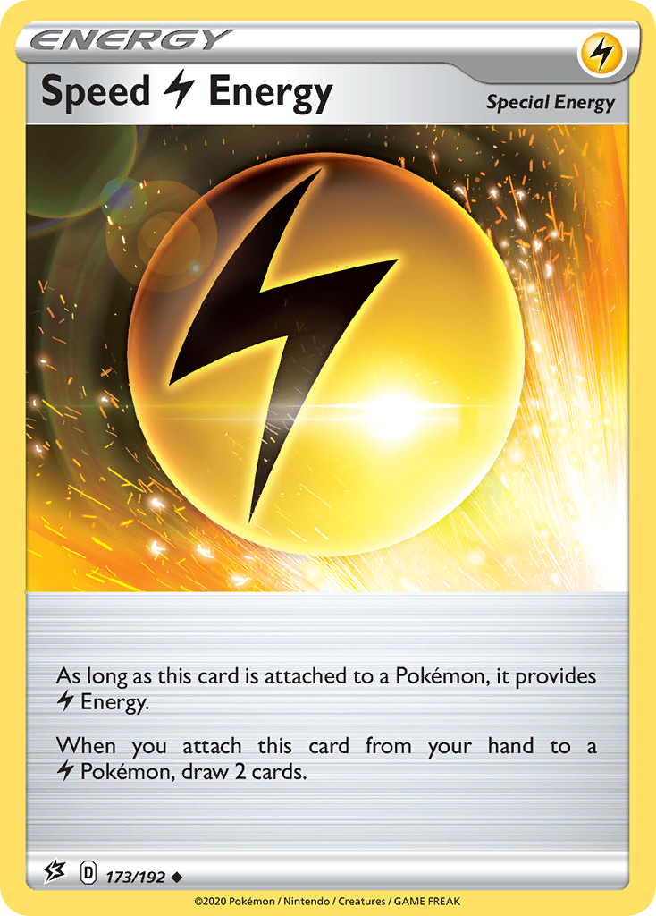 Speed Lightning Energy (173/192) [Sword & Shield: Rebel Clash] | KingTCG.ca