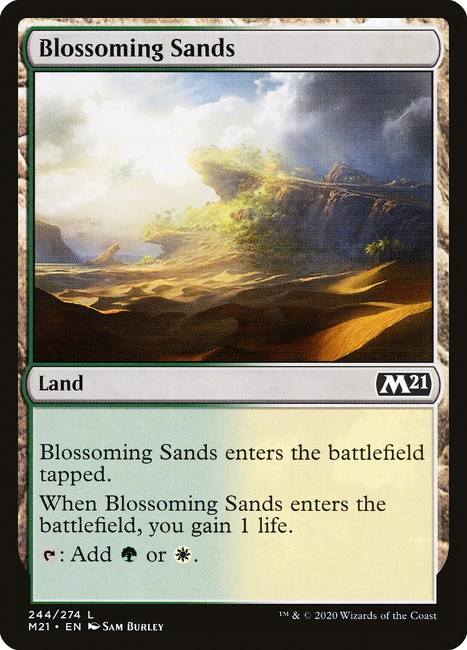 Blossoming Sands [Core Set 2021] | KingTCG.ca