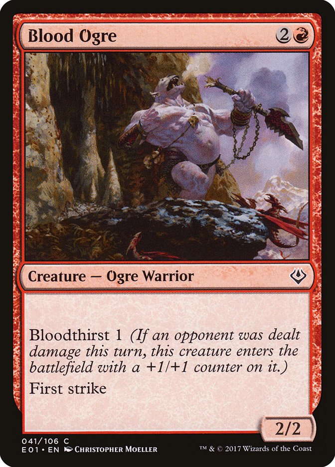 Blood Ogre [Archenemy: Nicol Bolas] | KingTCG.ca