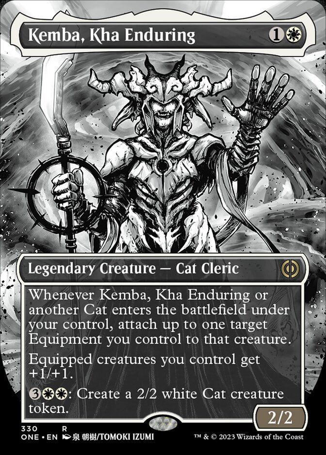 Kemba, Kha Enduring (Borderless Manga) [Phyrexia: All Will Be One] | KingTCG.ca