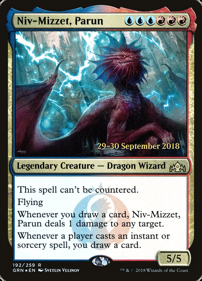 Niv-Mizzet, Parun  [Guilds of Ravnica Prerelease Promos] | KingTCG.ca