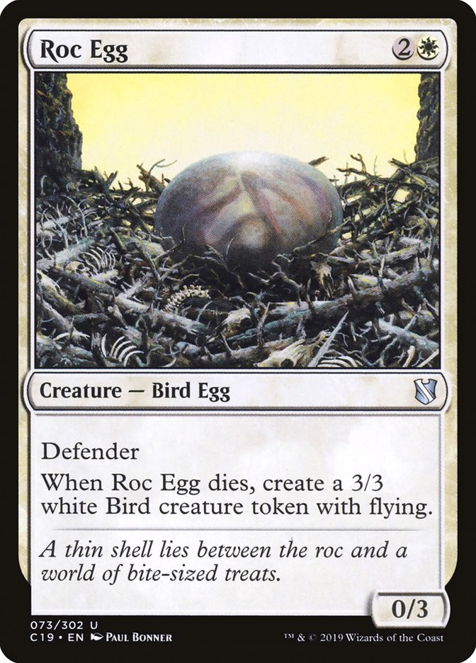 Roc Egg [Commander 2019] | KingTCG.ca