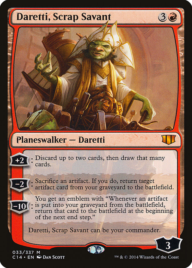 Daretti, Scrap Savant [Commander 2014] | KingTCG.ca