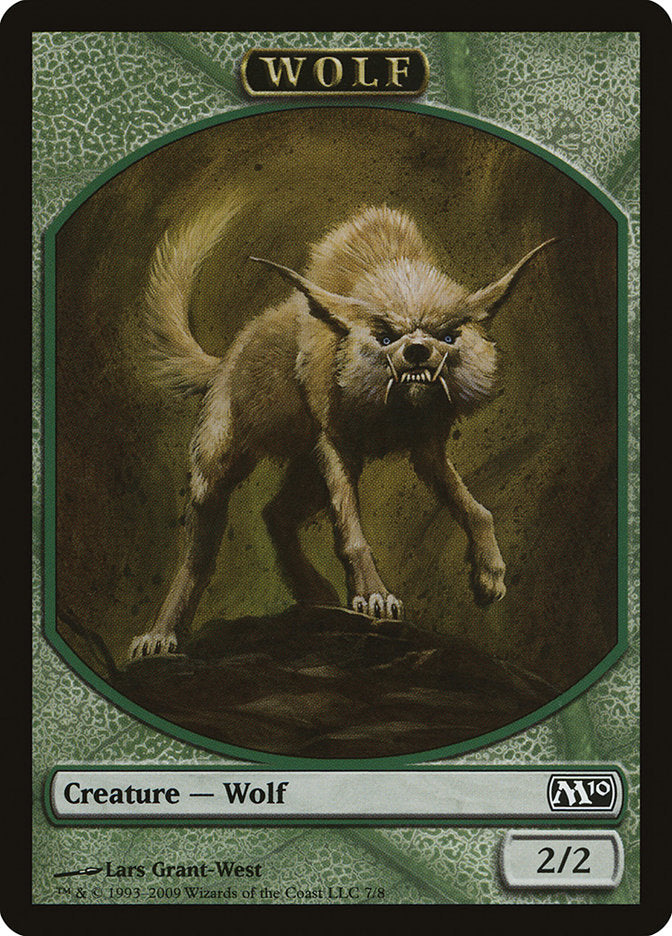 Wolf [Magic 2010 Tokens] | KingTCG.ca