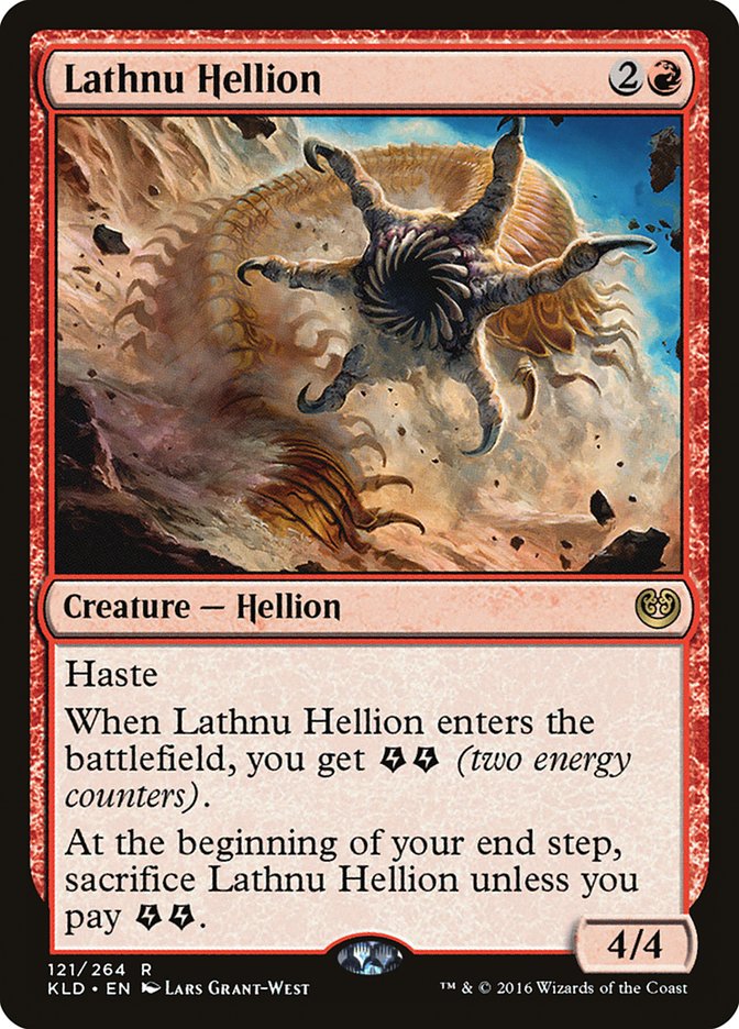 Lathnu Hellion [Kaladesh] | KingTCG.ca