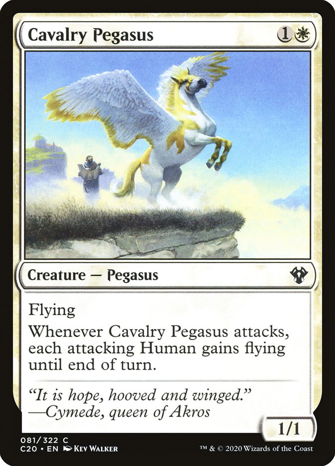 Cavalry Pegasus [Commander 2020] | KingTCG.ca