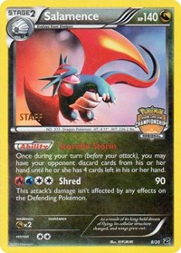 Salamence (8/20) (Regional Championship Promo Staff) [Black & White: Dragon Vault] | KingTCG.ca