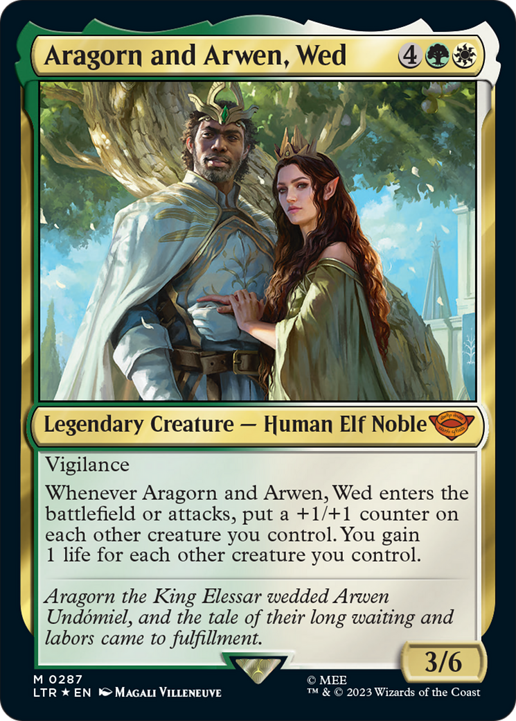 Aragorn and Arwen, Wed [The Lord of the Rings: Tales of Middle-Earth] | KingTCG.ca