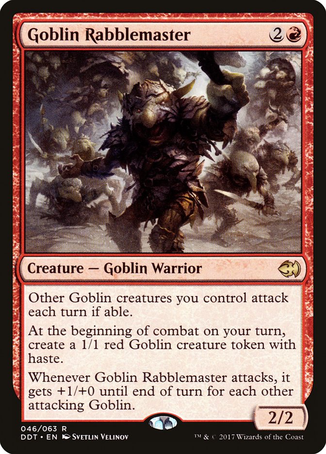 Goblin Rabblemaster [Duel Decks: Merfolk vs. Goblins] | KingTCG.ca