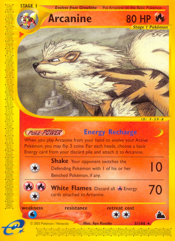 Arcanine (3/144) [Skyridge] | KingTCG.ca