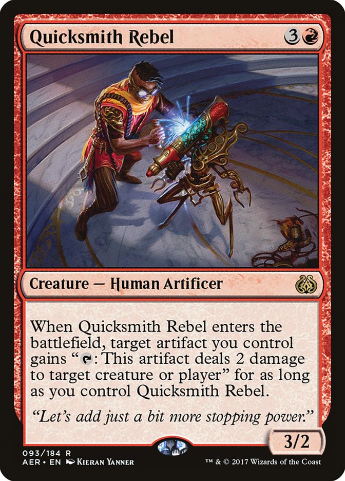 Quicksmith Rebel [Aether Revolt] | KingTCG.ca