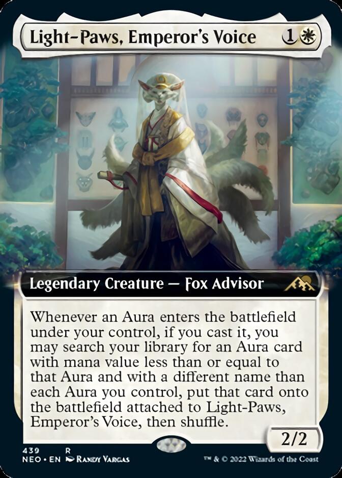 Light-Paws, Emperor's Voice (Extended) [Kamigawa: Neon Dynasty] | KingTCG.ca