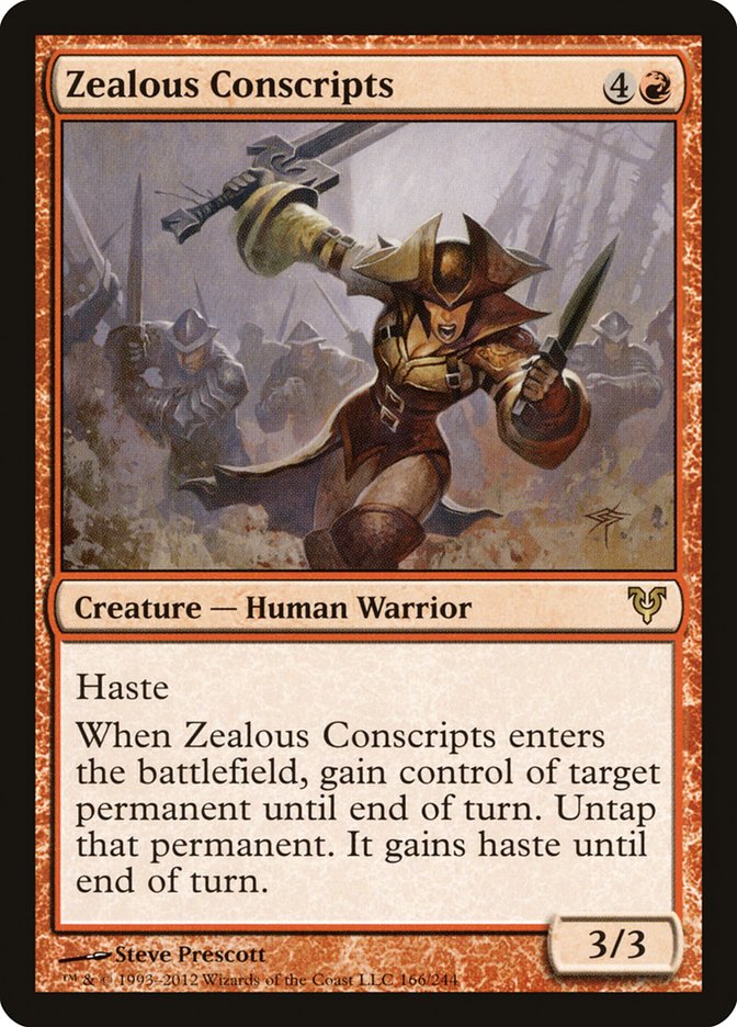 Zealous Conscripts [Avacyn Restored] | KingTCG.ca