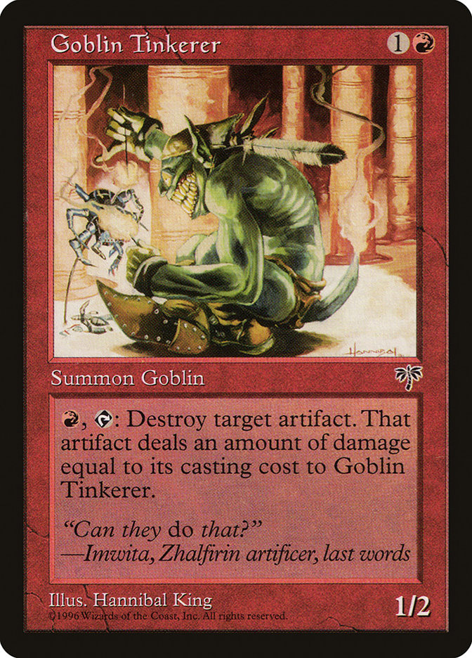 Goblin Tinkerer [Mirage] | KingTCG.ca