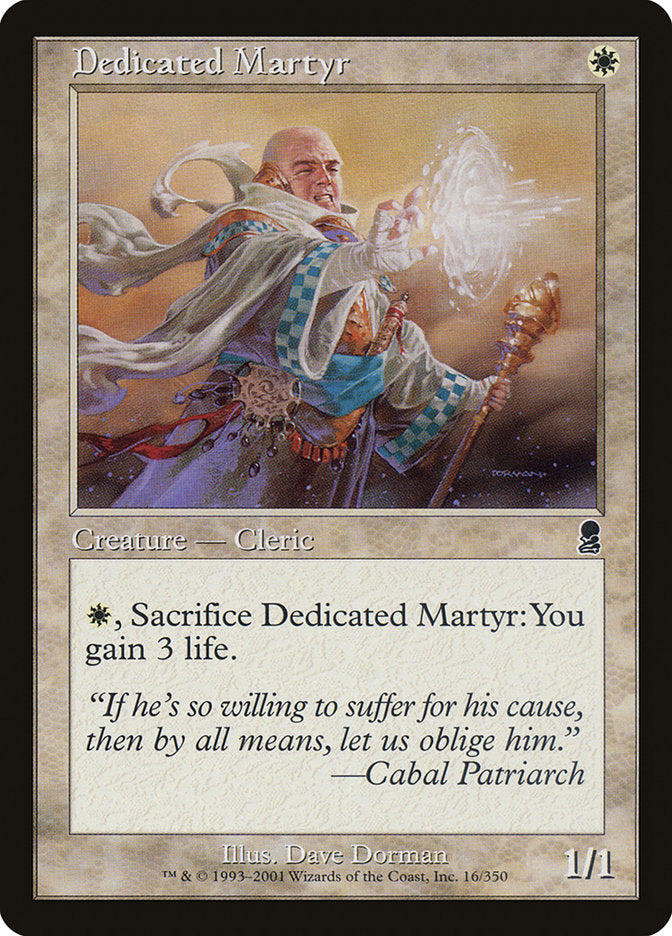 Dedicated Martyr [Odyssey] | KingTCG.ca