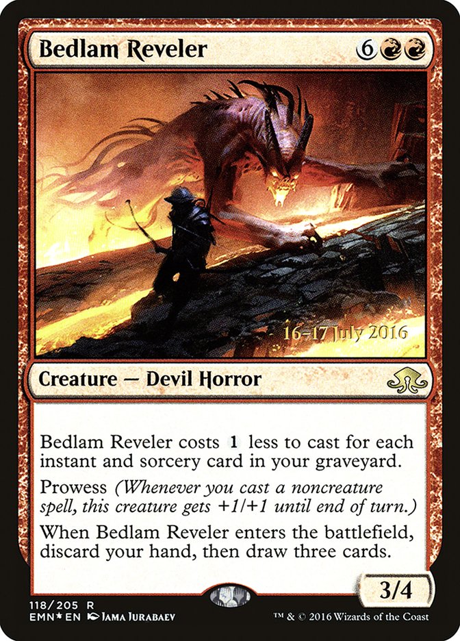 Bedlam Reveler [Eldritch Moon Promos] | KingTCG.ca