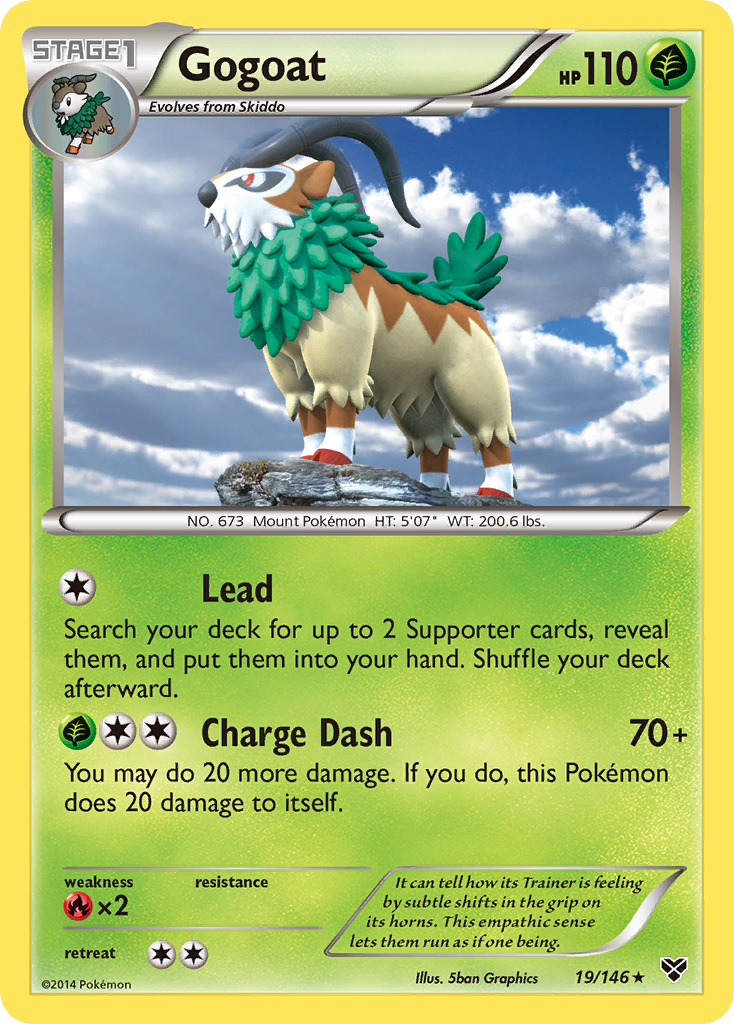 Gogoat (19/146) [XY: Base Set] | KingTCG.ca