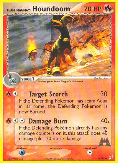 Team Magma's Houndoom (34/95) [EX: Team Magma vs Team Aqua] | KingTCG.ca