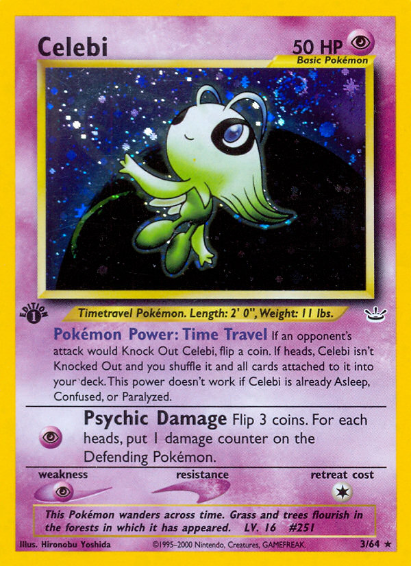 Celebi (3/64) [Neo Revelation 1st Edition] | KingTCG.ca