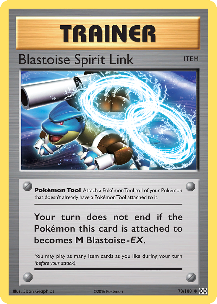 Blastoise Spirit Link (73/108) [XY: Evolutions] | KingTCG.ca