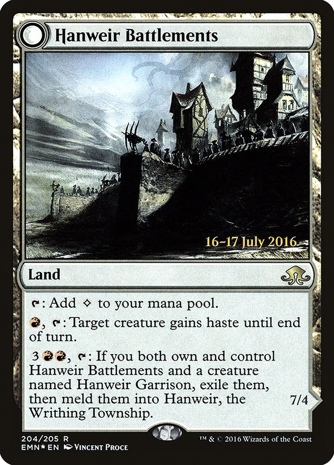 Hanweir Battlements [Eldritch Moon Promos] | KingTCG.ca