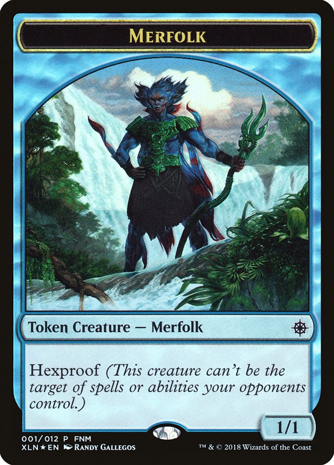 Merfolk // Treasure (001) Token [Friday Night Magic 2018] | KingTCG.ca