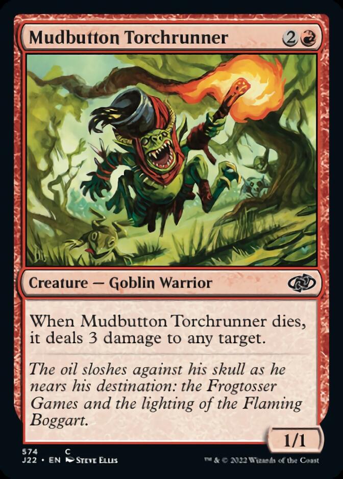 Mudbutton Torchrunner [Jumpstart 2022] | KingTCG.ca