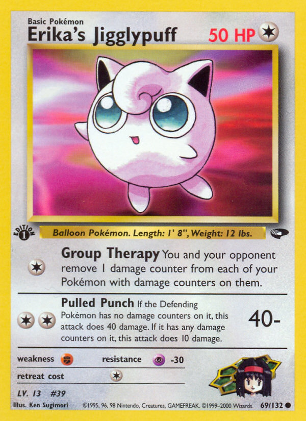 Erika's Jigglypuff (69/132) [Gym Challenge 1st Edition] | KingTCG.ca