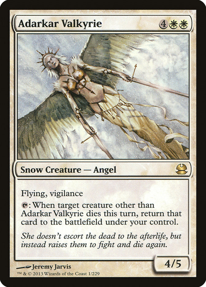 Adarkar Valkyrie [Modern Masters] | KingTCG.ca