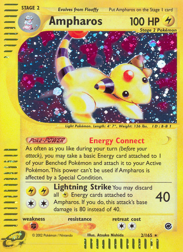 Ampharos (2/165) [Expedition: Base Set] | KingTCG.ca