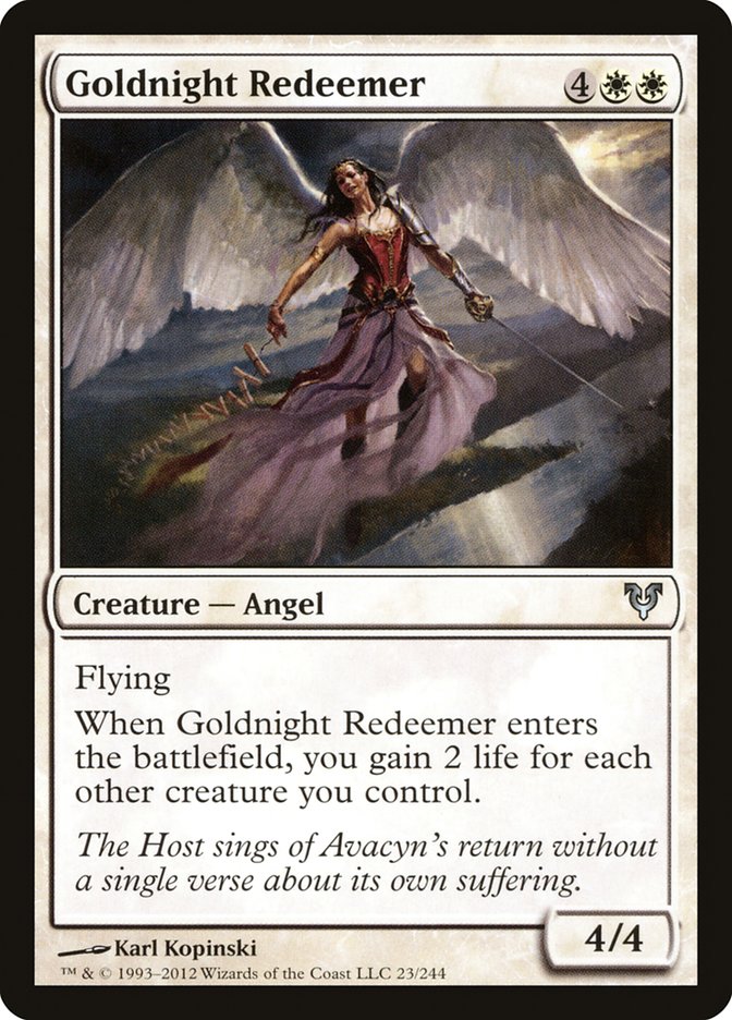 Goldnight Redeemer [Avacyn Restored] | KingTCG.ca